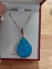 Sterling silver blue for sale  MORECAMBE