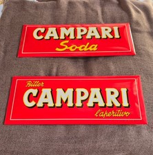 Insegna cellograf campari usato  Vigevano