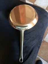Belle poele cuivre d'occasion  Poix-Terron