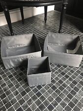 Ikea grey storage for sale  WORKSOP