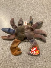 TY Beanie Babies - Claude the Crab 1996 - Versão rara com erros #4083 comprar usado  Enviando para Brazil
