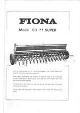 Fiona seed drill for sale  CALLINGTON