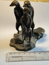 Vintage brass meerkat for sale  FARNHAM