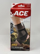 Estabilizador de tornozelo ACE Deluxe, ajustável, preto, pacote com 1 - 209605, usado comprar usado  Enviando para Brazil