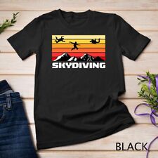 Camiseta unissex retrô roupas temáticas de paraquedismo comprar usado  Enviando para Brazil