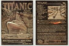 Titanic gold embossed for sale  Durham