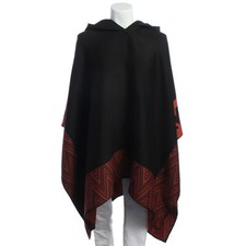 Poncho missoni schwarz gebraucht kaufen  Hamburg