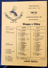 September 1981 wasps for sale  BIRMINGHAM