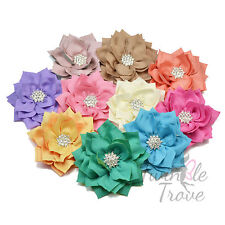 8cm Flor De Babados Dahlia brilhantes clipes de cabelo Grip enfeitezinho Madrinhas E Noivas comprar usado  Enviando para Brazil