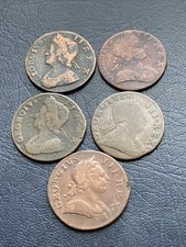 Georgian half pennies for sale  HUNTINGDON