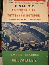 Leicester city tottenham for sale  HAYES