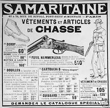 Samaritan advertising hunting d'occasion  Expédié en Belgium