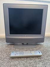 Używany, Sony Bravia KDL-15G2000 Kolorowy telewizor LCD Retro Gaming Television Srebrny z pilotem na sprzedaż  Wysyłka do Poland