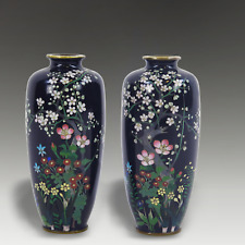 Japanese cloisonne pair for sale  NORWICH