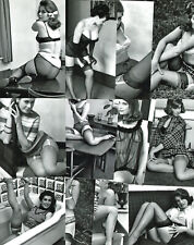 Conjunto de meias Dawn Grayson 12 pinup sexy 6x4 glamour modelo Spic Span comprar usado  Enviando para Brazil