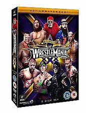 Wwe wrestlemania dvd for sale  STOCKPORT