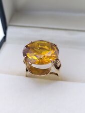 Bague citrine madére d'occasion  Pont-l'Abbé