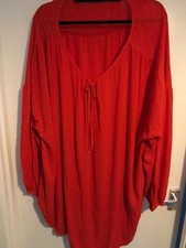 Orange loose smock for sale  PENRYN
