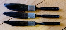 3 pincéis de pincel vintage Grumbacher Series 1010 4 polegadas usados usados comprar usado  Enviando para Brazil