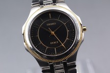 Quase perfeito* SEIKO Dolce 8N41-6270 relógio de quartzo preto titânio 33 mm JAPÃO 15,5cm, usado comprar usado  Enviando para Brazil