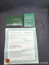 Rolex garantiekarte chronomete gebraucht kaufen  Essen