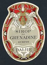 Etiquette sirop grenadine d'occasion  Toulon-