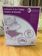 Mychild unicorn walker for sale  MANCHESTER