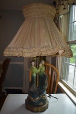 Chalkware lamp rare for sale  Rutland