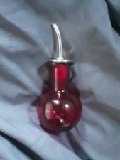 Antique cranberry glass for sale  HASTINGS