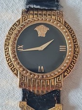 SUPERBE MONTRE PLAQUE OR GIANNI VERSACE comprar usado  Enviando para Brazil