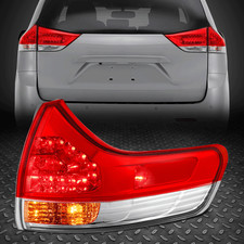 Conjunto de lanterna traseira externa de LED lateral do passageiro para Toyota Sienna 11-14 comprar usado  Enviando para Brazil