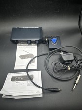 Sistema de microfone de lapela sem fio Radio Shack modelo: 32-1257 (170,245 MHz) testado comprar usado Sistema de microfone de lapela sem fio Radio Shack modelo: 32-1257 (170,245 MHz) testado comprar usado  Enviando para Brazil