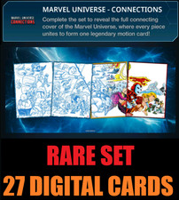 CONJUNTO RARO MARVEL Universe connection - coleção topps marvel comprar usado  Enviando para Brazil