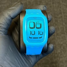 38mm Swatch Touch azul SURS100 relógio de quartzo digital suíço REPARO DE PEÇAS NÃO TESTADAS comprar usado  Enviando para Brazil