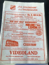 Stadionprogramm volendam roda gebraucht kaufen  Aachen