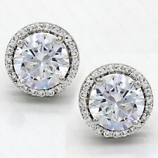 3.6ctw round moissanite for sale  FARNHAM