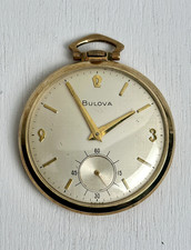 Vtg bulova pocket for sale  New Orleans