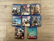 8 ps4 games for sale  CHESTERFIELD