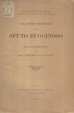 Sul diverso significato usato  Italia
