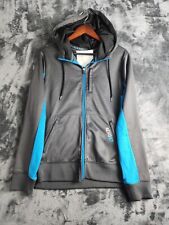 Moletom com capuz Aeropostal masculino manga longa zíper completo azul/cinza tamanho grande roupa ativa comprar usado  Enviando para Brazil