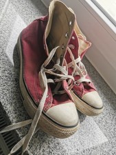 Weinrote converse chucks gebraucht kaufen  Gailingen