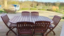 Table jardin bois d'occasion  Mézériat