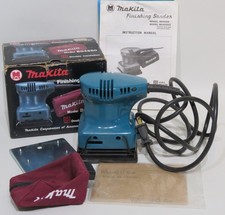 Lixadeira de acabamento Makita 115V OPM 14000 1/4 folha modelo: B04550 testada em excelente estado usado, usado comprar usado  Enviando para Brazil
