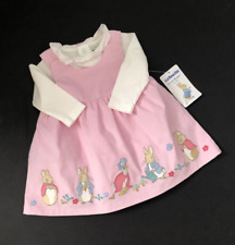 Vestido Peter Rabbit Rosa Bebê Meninas Jojo Maman Bebe, usado comprar usado  Enviando para Brazil