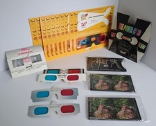 Óculos/visualizadores 3D vintage. 22 peças.RBT, Michael Jackson e mais benefícios caridade 100% comprar usado  Enviando para Brazil