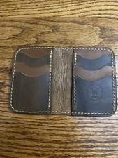 Minimalist wallet leather for sale  Griswold