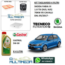 Tagliando filtri olio usato  San Cassiano