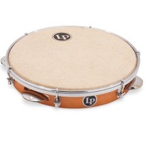 Pandeiro de madeira de percussão latina 10" com cabeça natural - LP3010N comprar usado  Enviando para Brazil