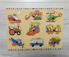 Holzpuzzle griff fahrzeuge gebraucht kaufen  Pirmasens