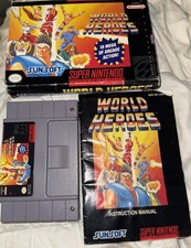 Usado, World Heroes (Super Nintendo Entertainment System, 1993) SNES autêntico comprar usado  Enviando para Brazil